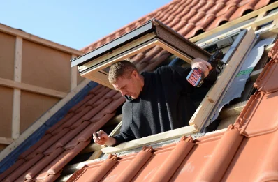 Pose de fenêtres de toit Velux à Crastatt